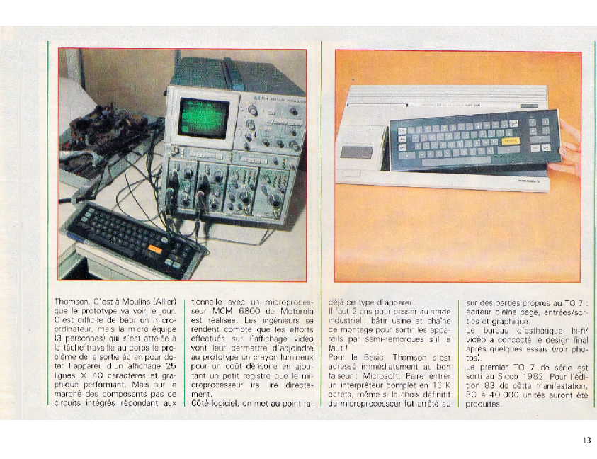 Le Guide Du M05 Thomson – Manuel Technique Occasion